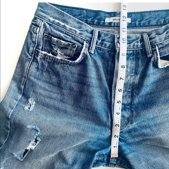 GRLFRND HIGH RISE DESTROYED JEANS - Picture 11 of 13